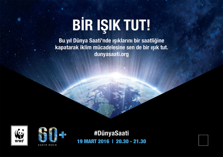 Bu Yıl Dünya Saati’nde İklim Mücadelesine Bir Işık Tut