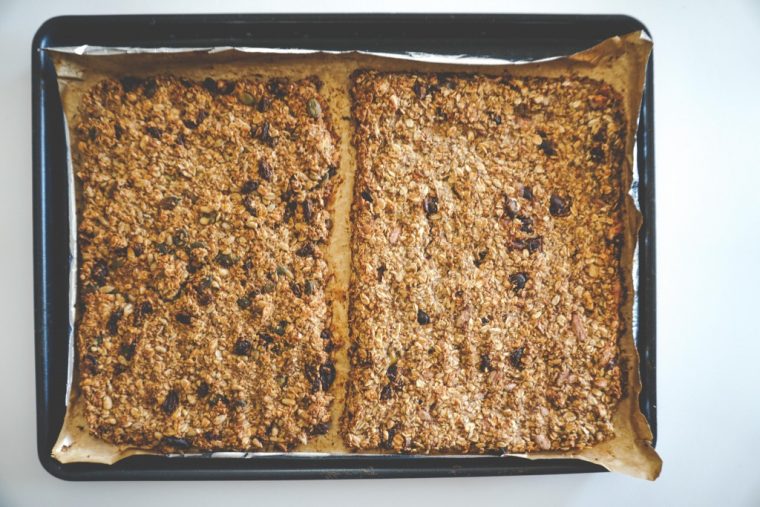 Şekersiz Granola Bar Yapımı