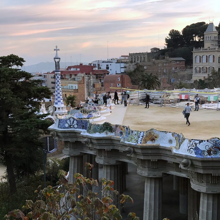 Barcelona Sanat ve Mekan - Park Güell & Copasetic