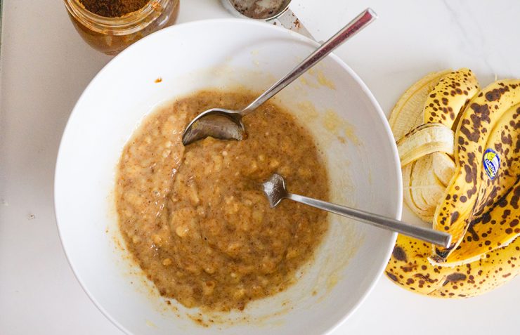 Kakao ve Muzlu Vegan Muffin