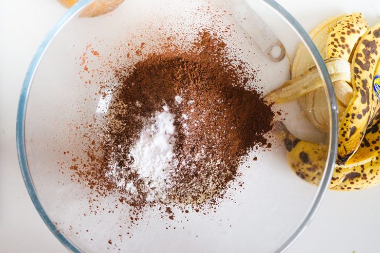 Kakao ve Muzlu Vegan Muffin