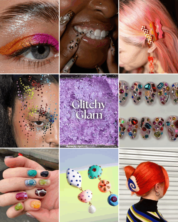 2026'nın Pinterest Trendleri - Glitchy Glam